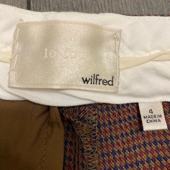 Le Fou Wilfred Aritzia High-Waisted Cropped Trouser Size 4 - Picture 5 of 10